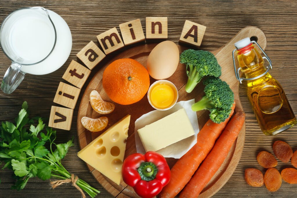 Vitamina A y sus efectos de consumirla en diferentes cantidades